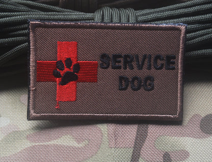 Embroidered Velcro Dog Patch