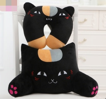 Cat Pillow Lumbar Cushion