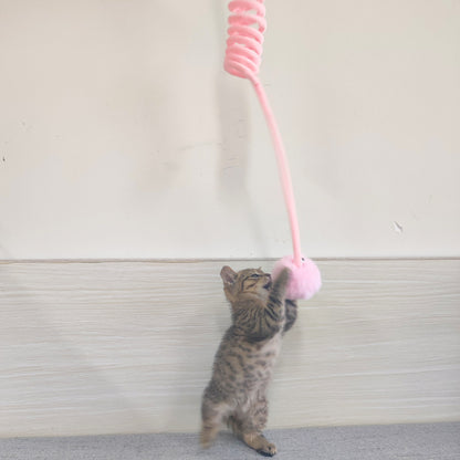 Spring Suction Cat Toy