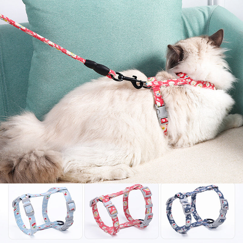 Cat I-shaped chest harness