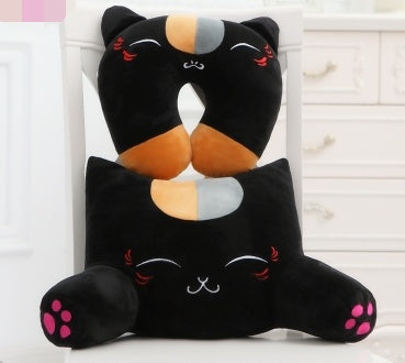 Cat Pillow Lumbar Cushion