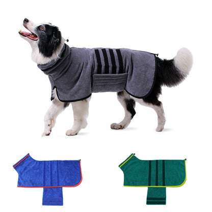 Dog Bathrobe Towel