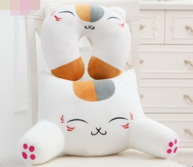 Cat Pillow Lumbar Cushion