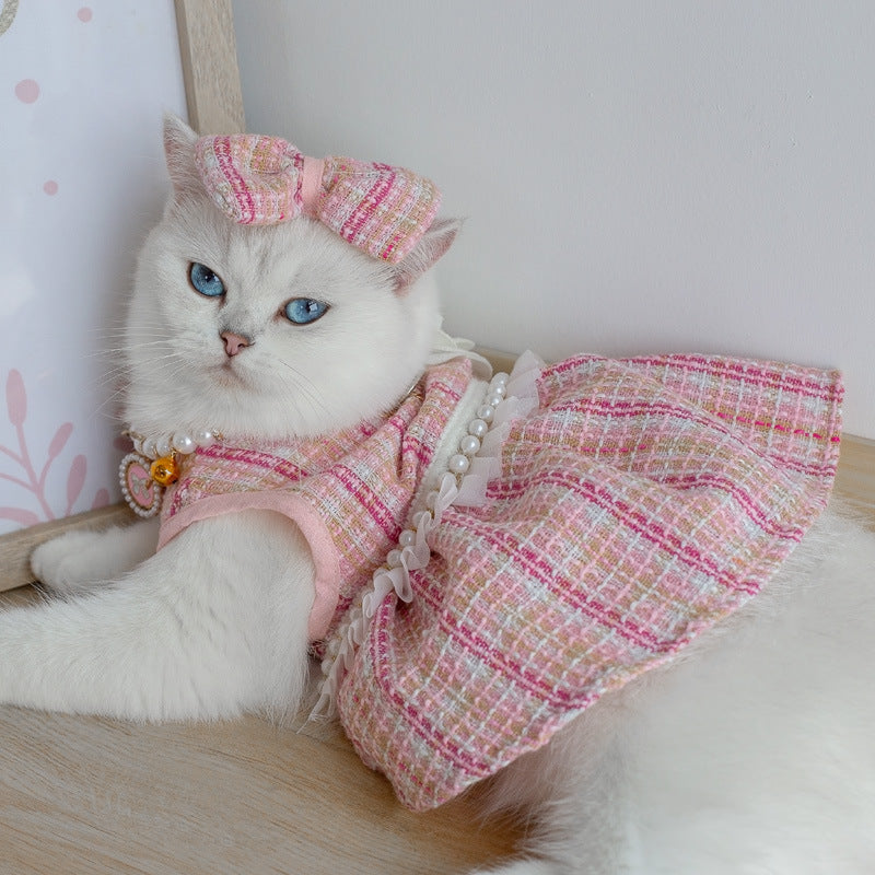 Cute Cat Skirt Dress