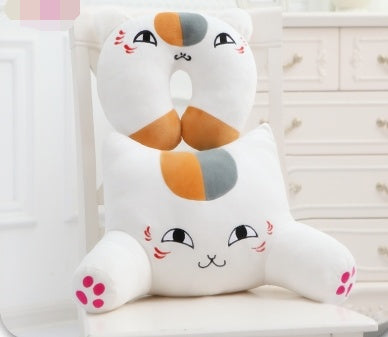 Cat Pillow Lumbar Cushion