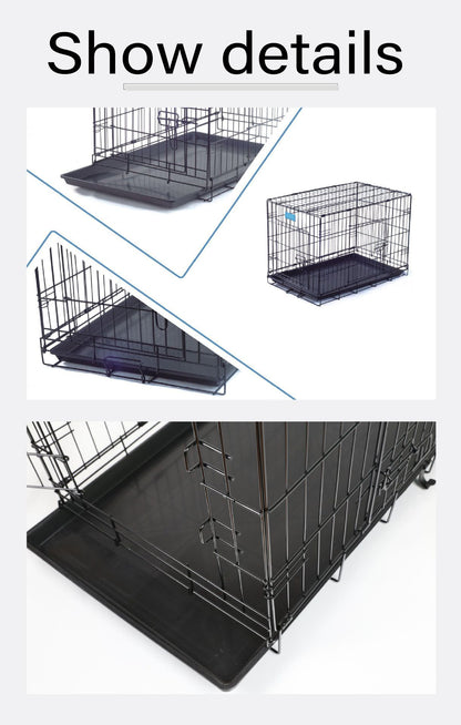 Folding Wire Kennel For Large Pet Cage