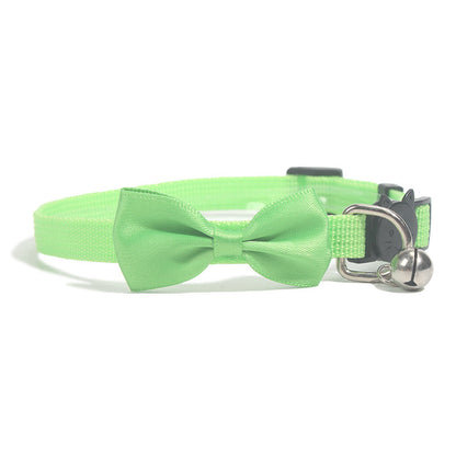 Adjustable Cat Bow Collar