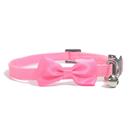 Adjustable Cat Bow Collar