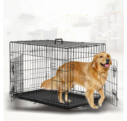 Folding Wire Kennel For Large Pet Cage