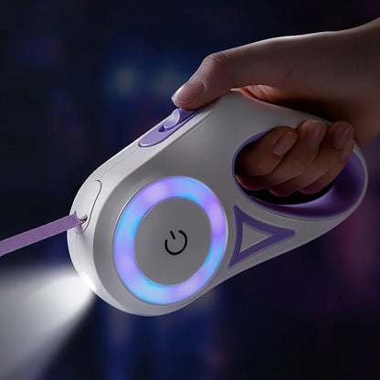 2025 LED Retractable Leash with light