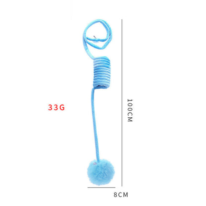 Spring Suction Cat Toy