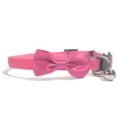 Adjustable Cat Bow Collar