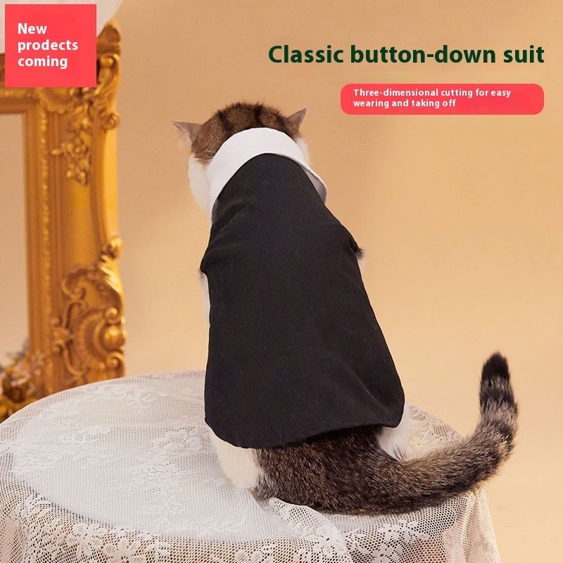 Cat Button Jacket