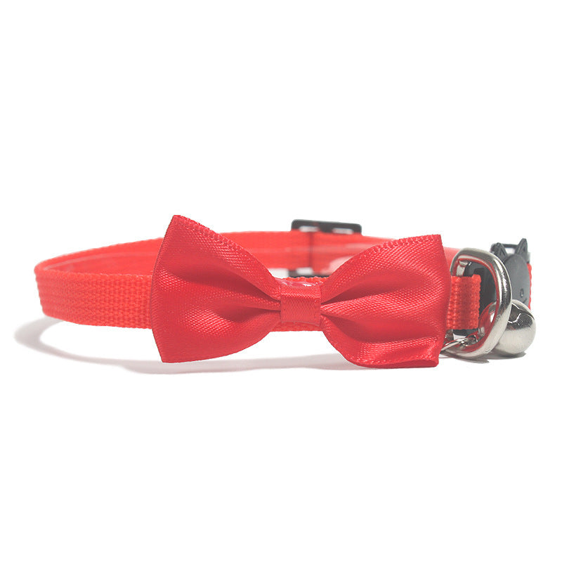 Adjustable Cat Bow Collar