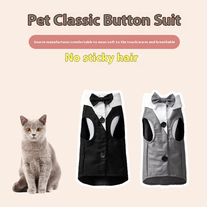 Cat Button Jacket