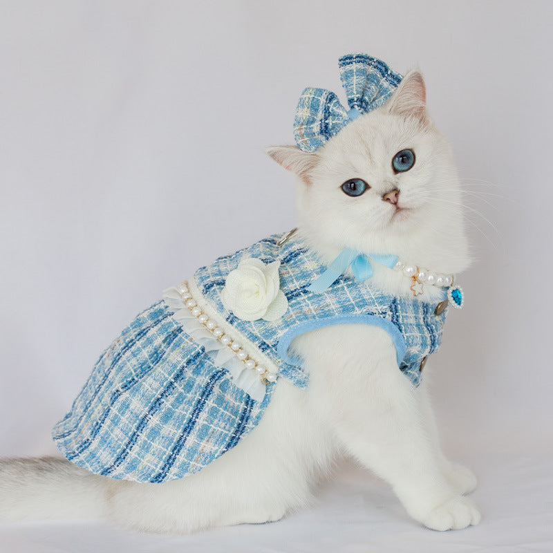 Cute Cat Skirt Dress